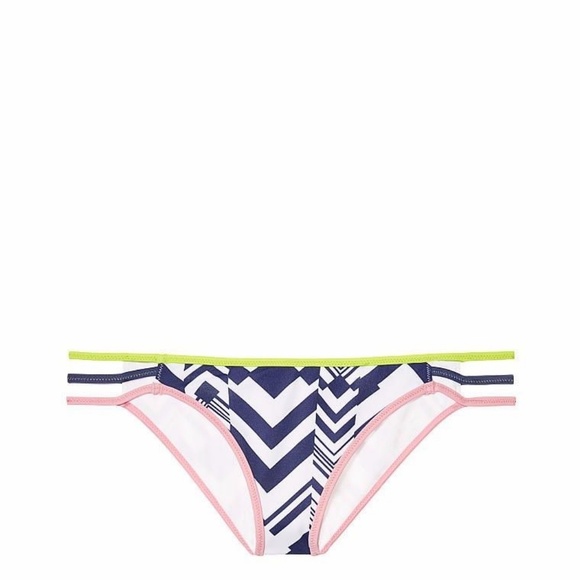 NWT Victoria's Secret Strappy Cheeky Bikini Bottom - Picture 3 of 3
